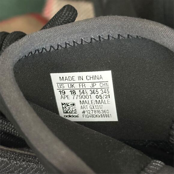 ADIDAS YEEZY Quantum Onyx Black SIZE 19 Sneakers Gorpcore Kidcore Basketball - Picture 15 of 16